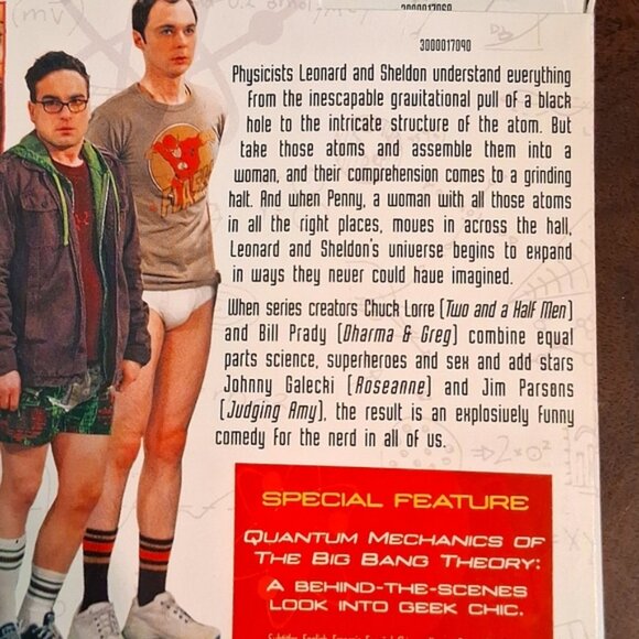 Big Bang Theory Season One - 3 Four Disc DVD Set - Picture 3 of 6